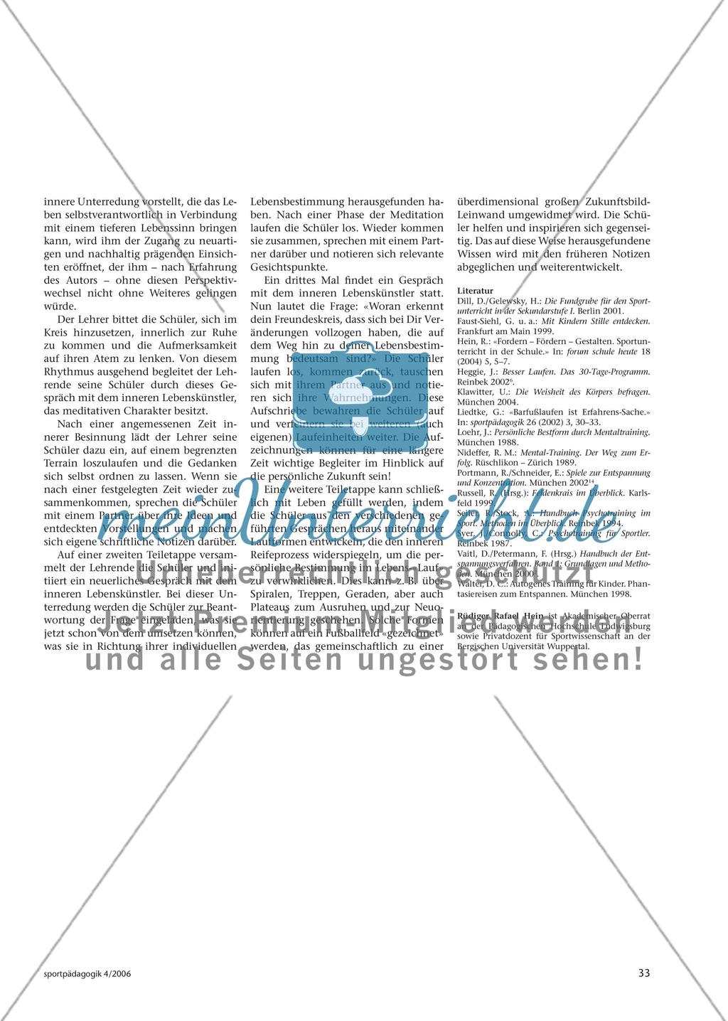 Lebenslauf(en) in Etappen - Über das Laufen zur persönlichen Orientierung Preview 4