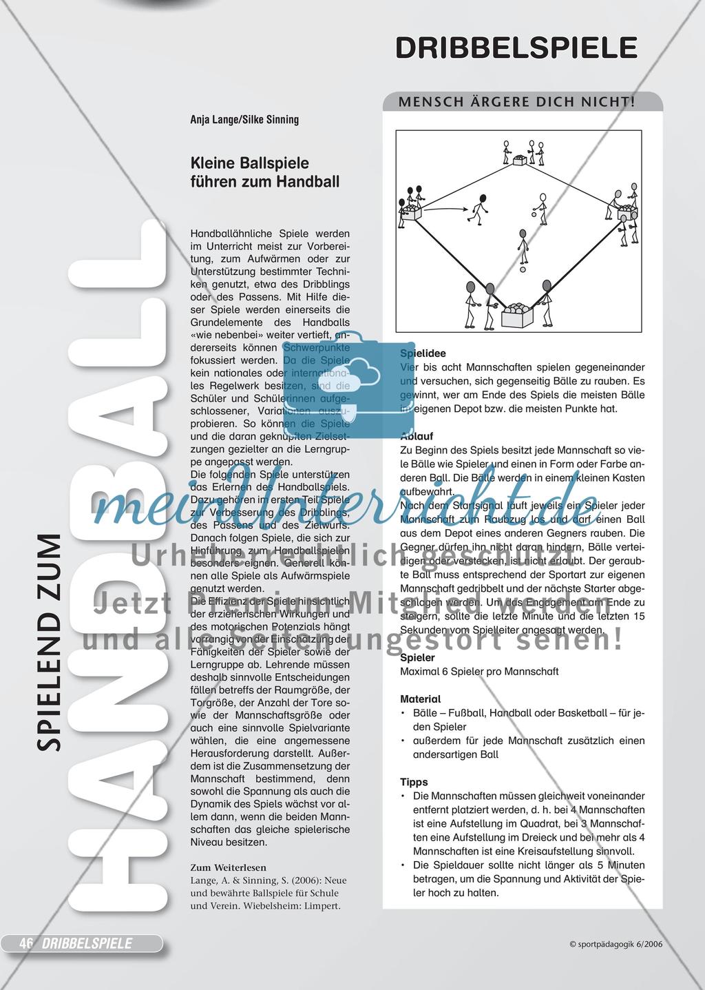Spielend zum Handball Preview 1
