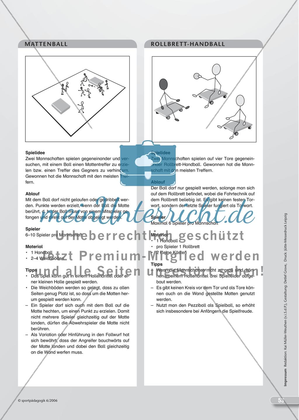Spielend zum Handball Preview 8