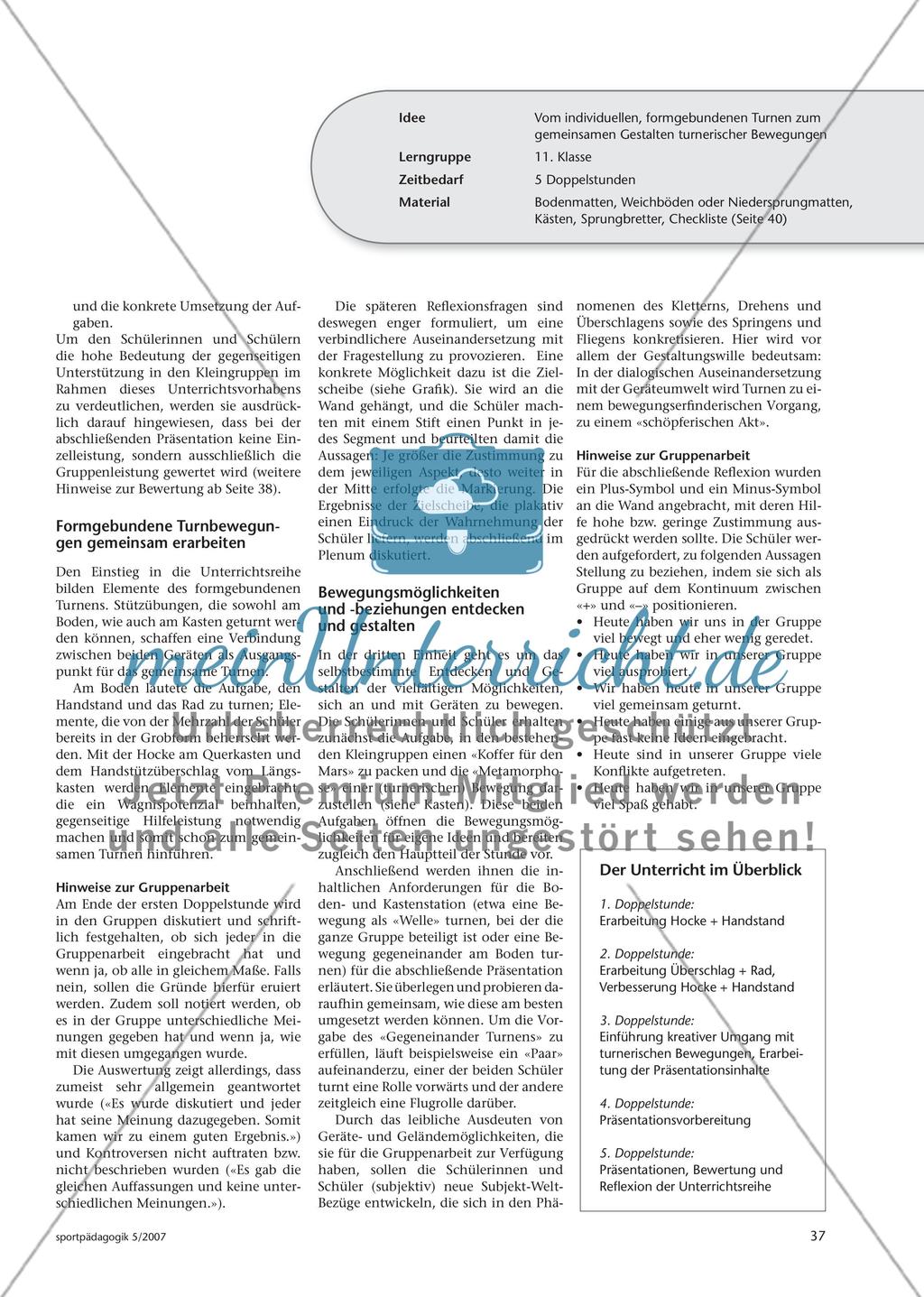 Von der Individualleistung zum Gemeinschaftswerk Preview 2