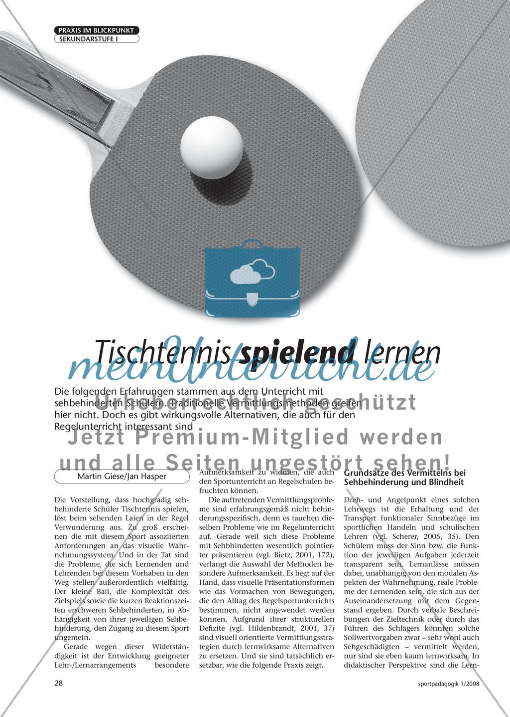 Tischtennis spielend lernen Preview 1