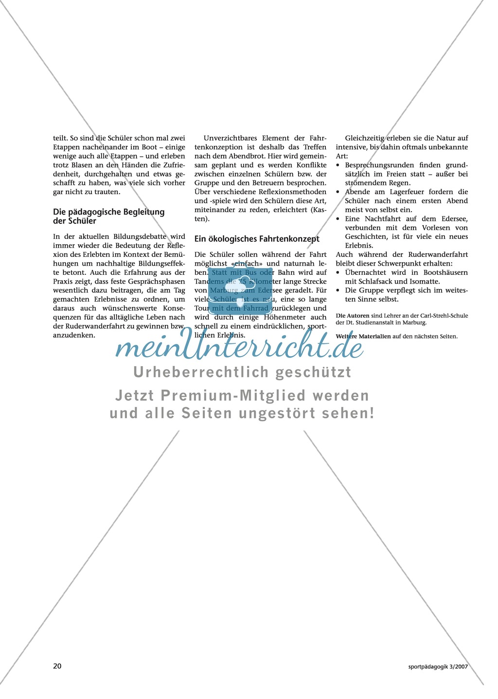 Wassersport: Rudern an Schüler mit Sehbeschädigung vermitteln Preview 3