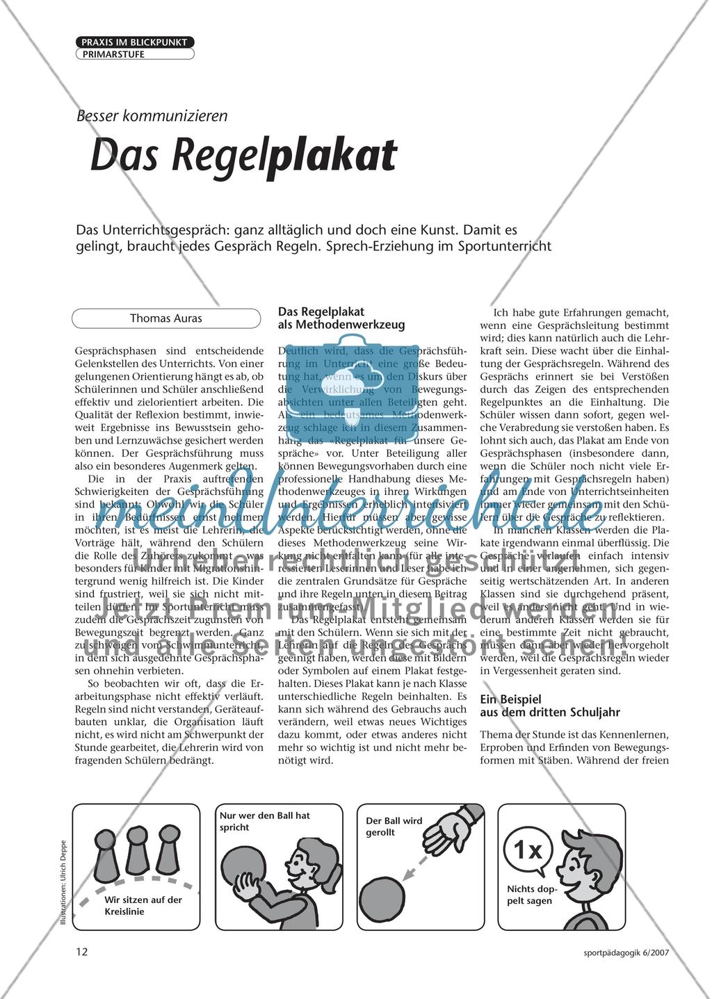Das Regelplakat Preview 1