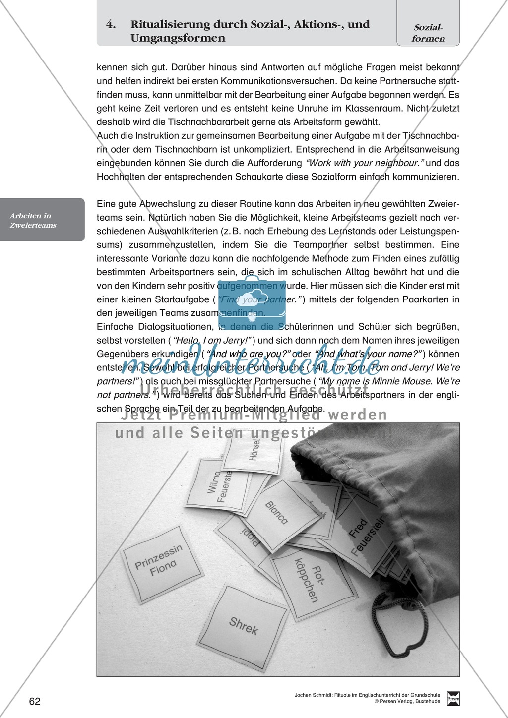 Sozialformen: Frontalunterricht, Einzel-, Partner- oder Gruppenarbeit Preview 4