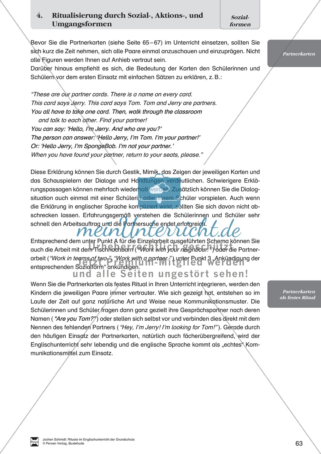 Sozialformen: Frontalunterricht, Einzel-, Partner- oder Gruppenarbeit Preview 5