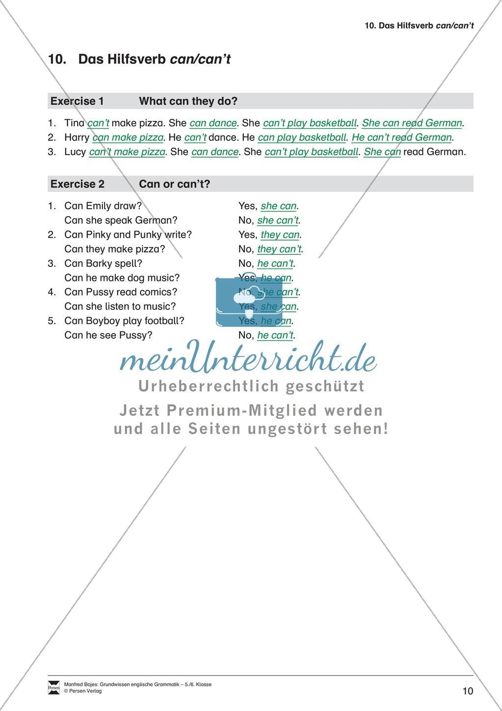 Bestätigungsfragen (question tags): Erklärung + Beispiele + Übungen Preview 12