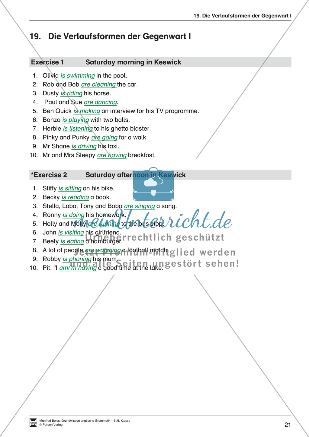 Bestätigungsfragen (question tags): Erklärung + Beispiele + Übungen Preview 23
