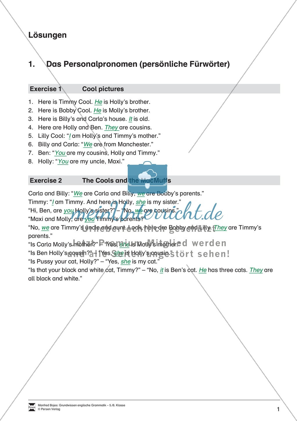 Bestätigungsfragen (question tags): Erklärung + Beispiele + Übungen Preview 3