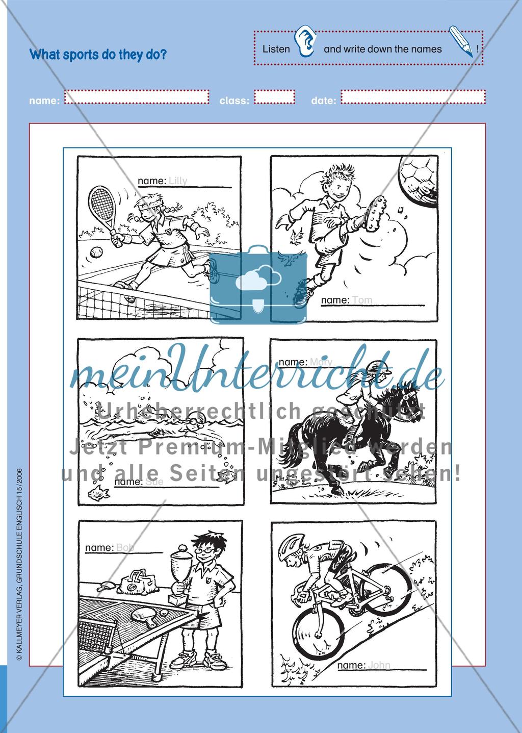 What Sports Do They Do? Preview 3