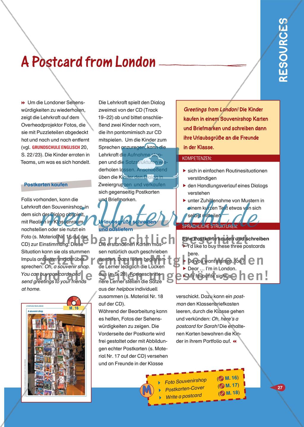 A Postcard from London Preview 1