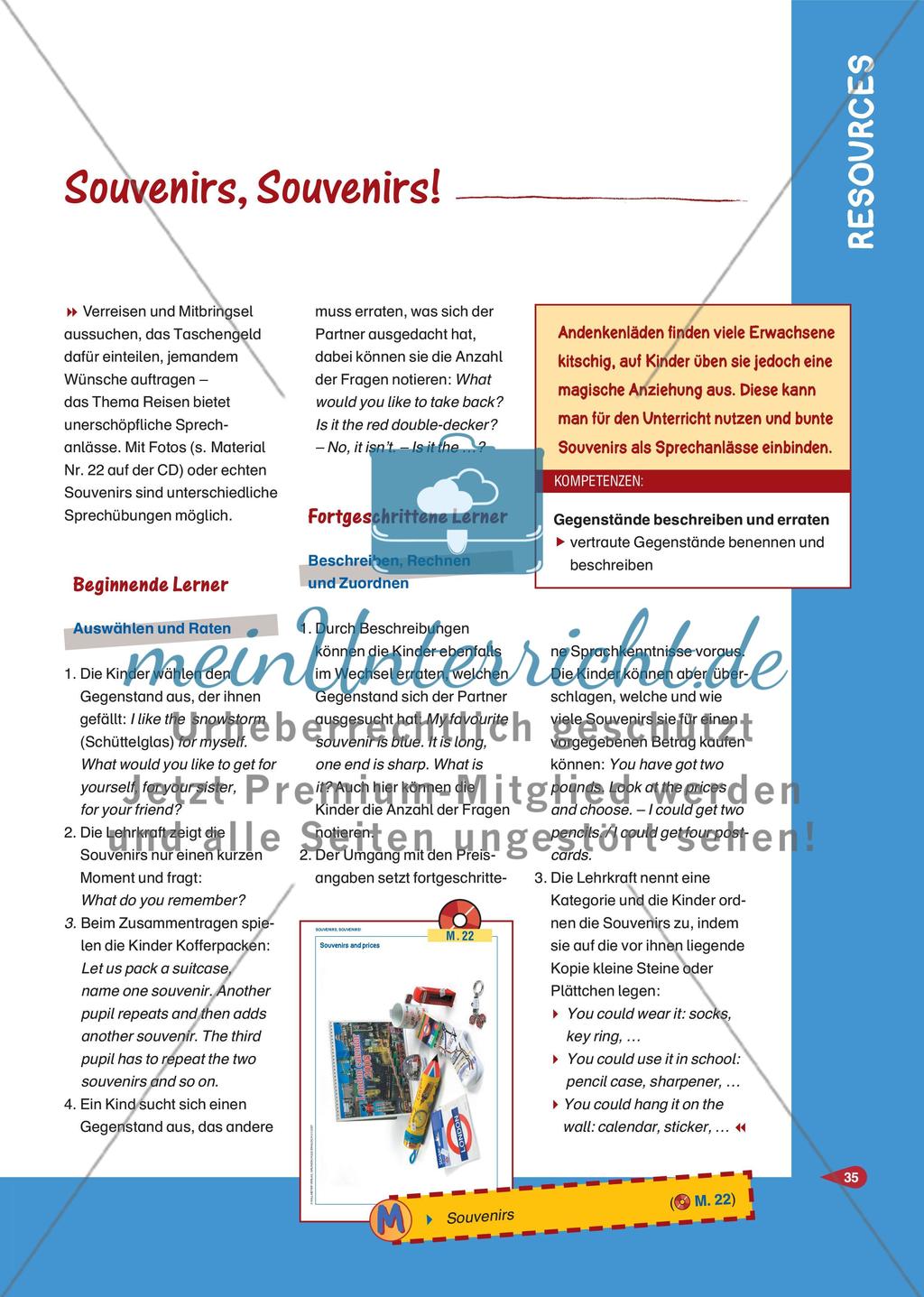 Souvenirs, Souvenirs! Preview 1
