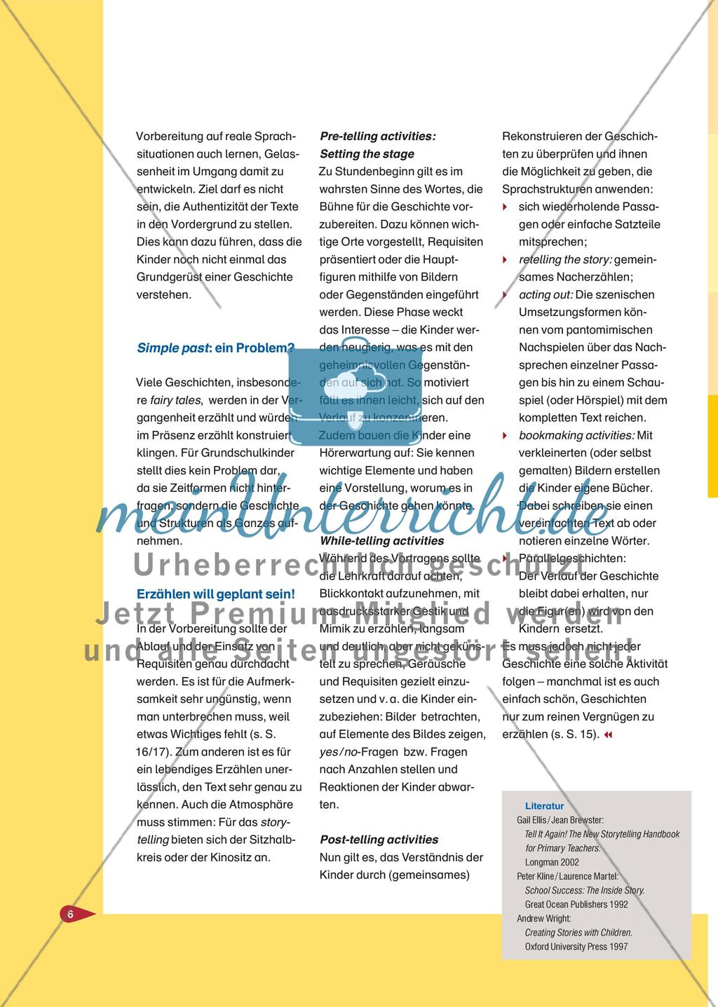 Storytelling in der Grundschule Preview 3