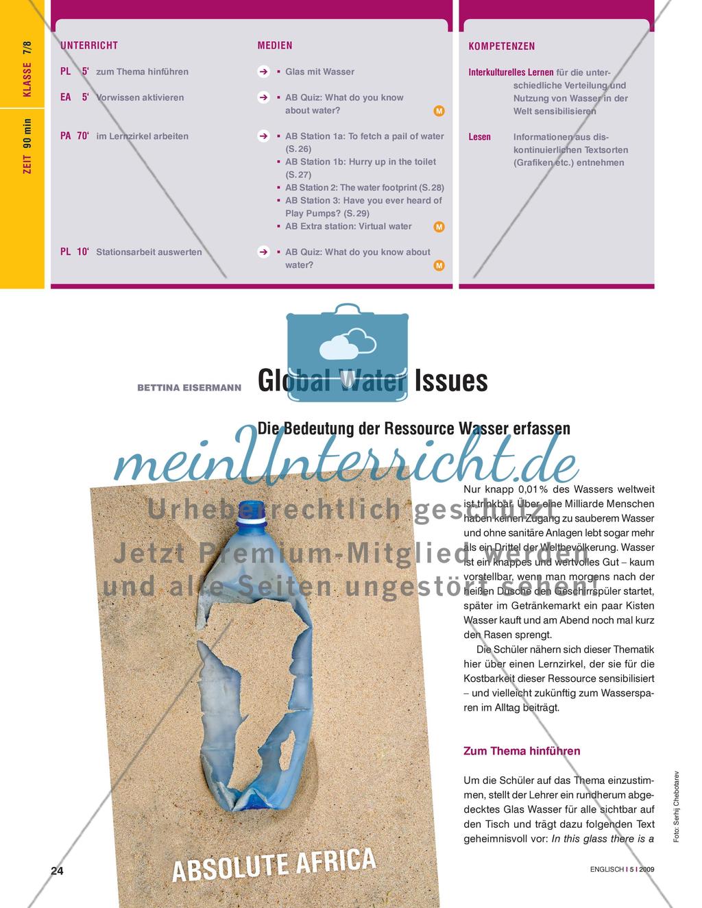 Global Water Issues Preview 1