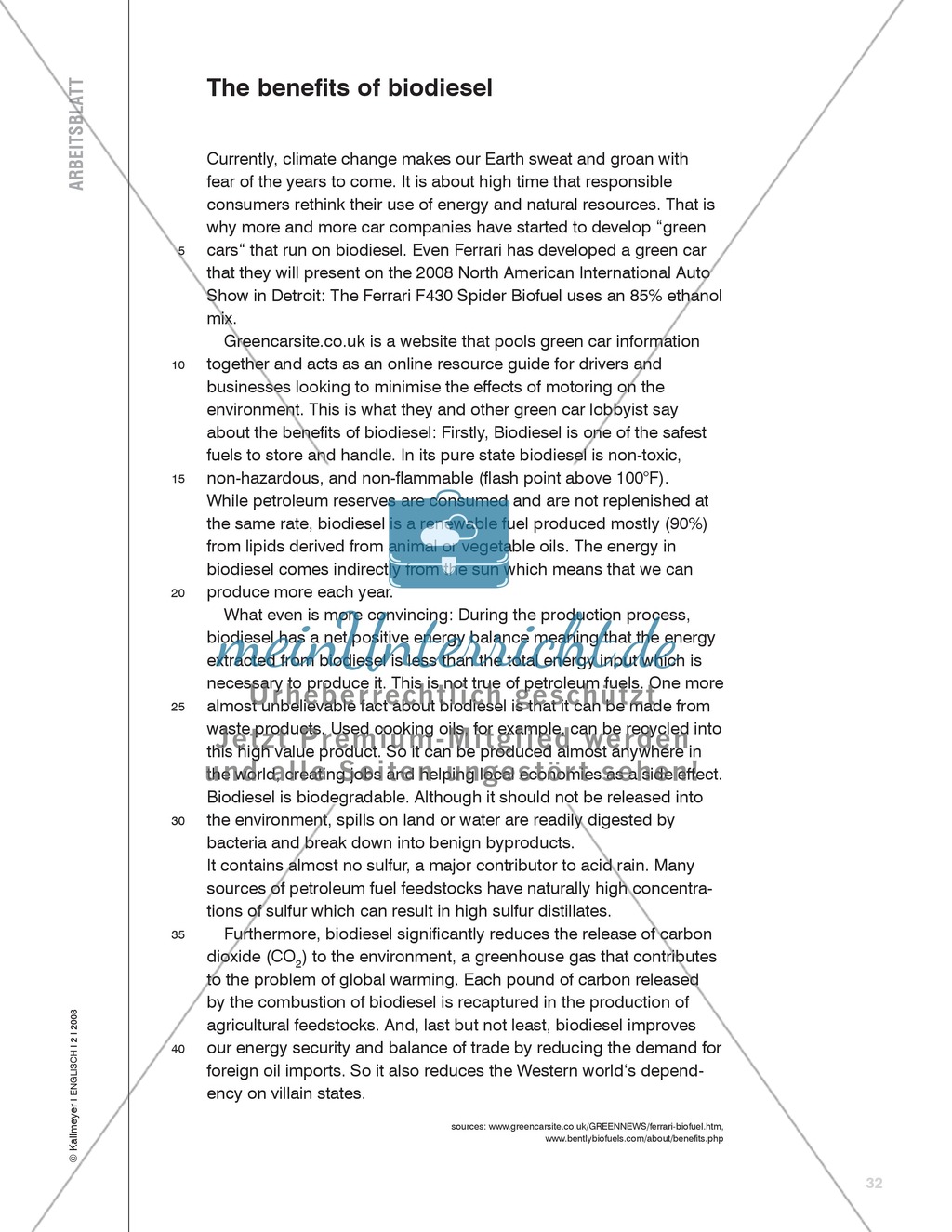 Unterrichtsstunden zum Arbeiten mit Sachtexten: Argumente aus Sachtexten entnehmen und diskutieren. Mit Sachtexten und didaktischen Erläuterungen sowie Material für die Prüfung des Leseverständnisses. Preview 3