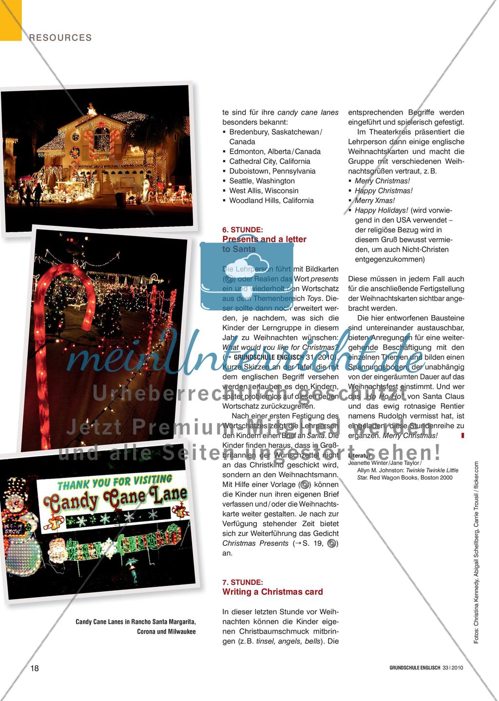 Decorating the Christmas Tree - Ein Adventskalender für die Englischstunden Preview 5