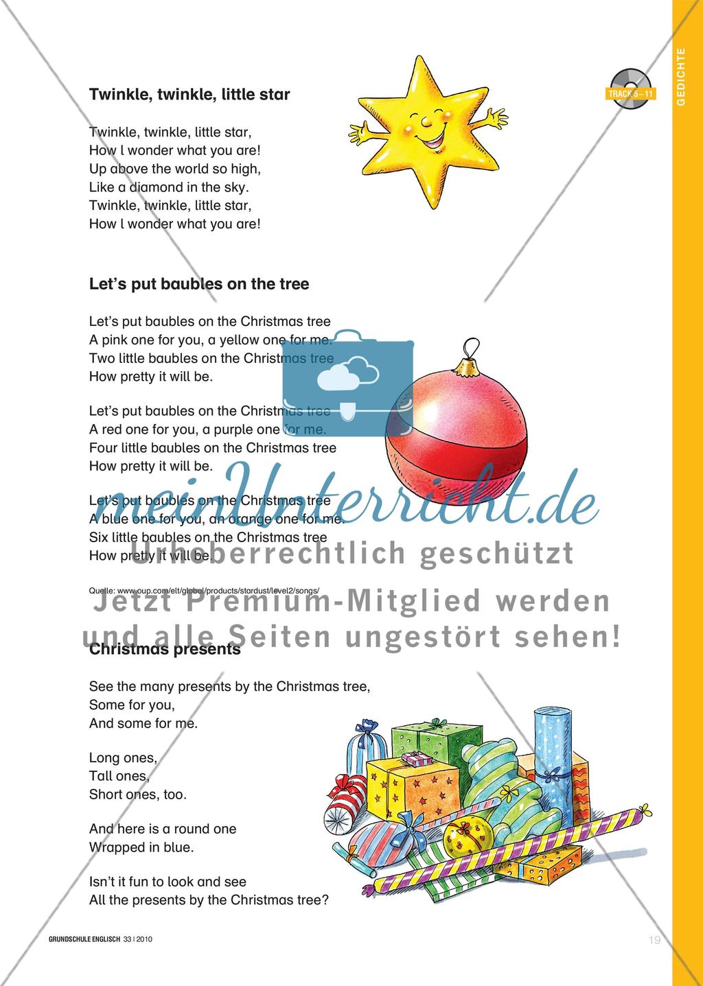 Decorating the Christmas Tree - Ein Adventskalender für die Englischstunden Preview 6