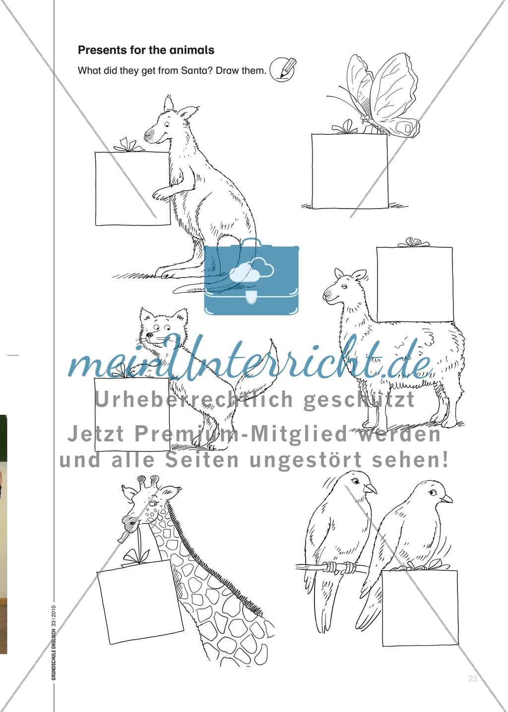 Christmas at the Zoo - Vom Gedicht zum Buch und Weihnachts-Sketch Preview 4