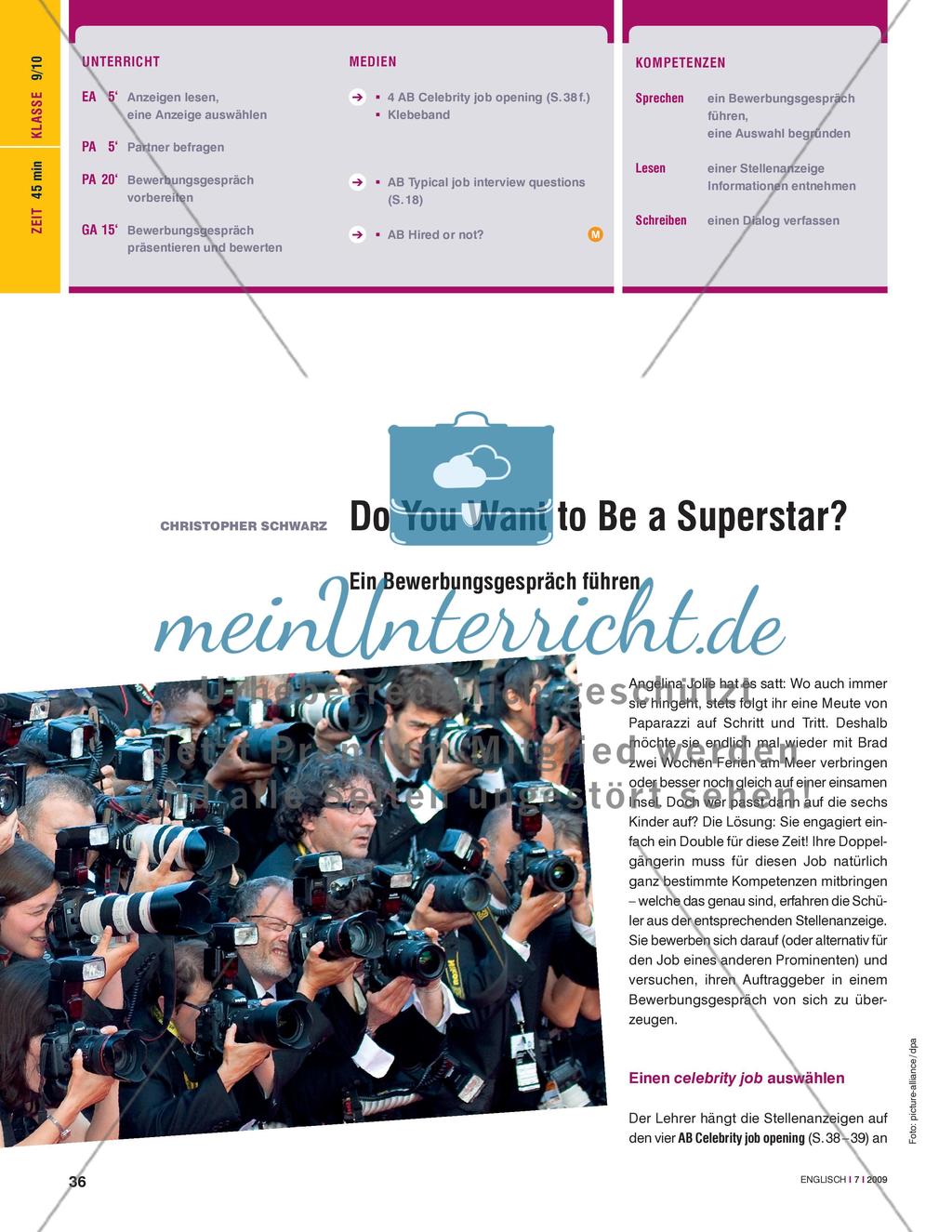Do You Want to Be a Superstar? Preview 1
