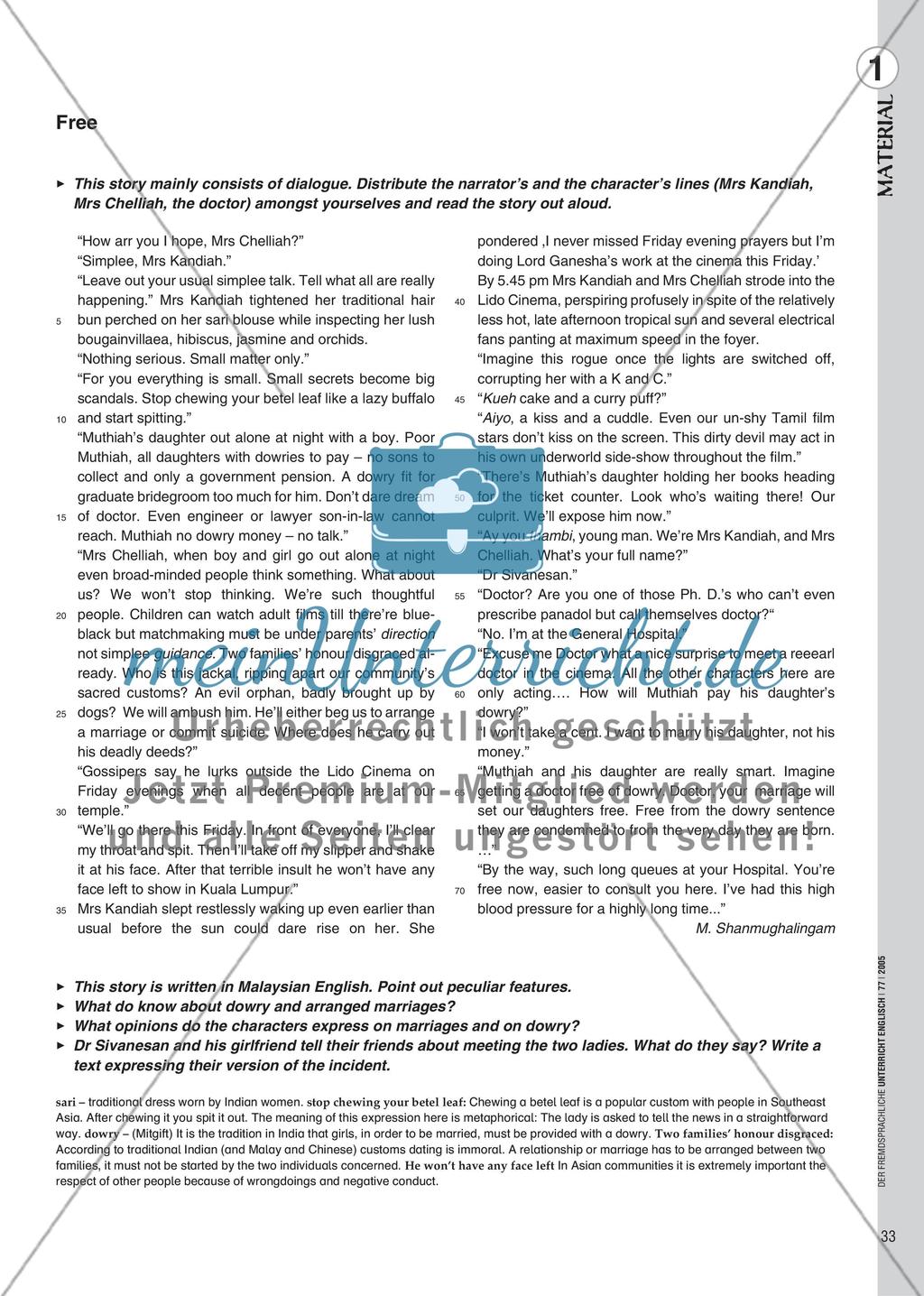 Wondrous Sights of Malaysia - Literatur als Ort der interkulturellen Begegnung Preview 6