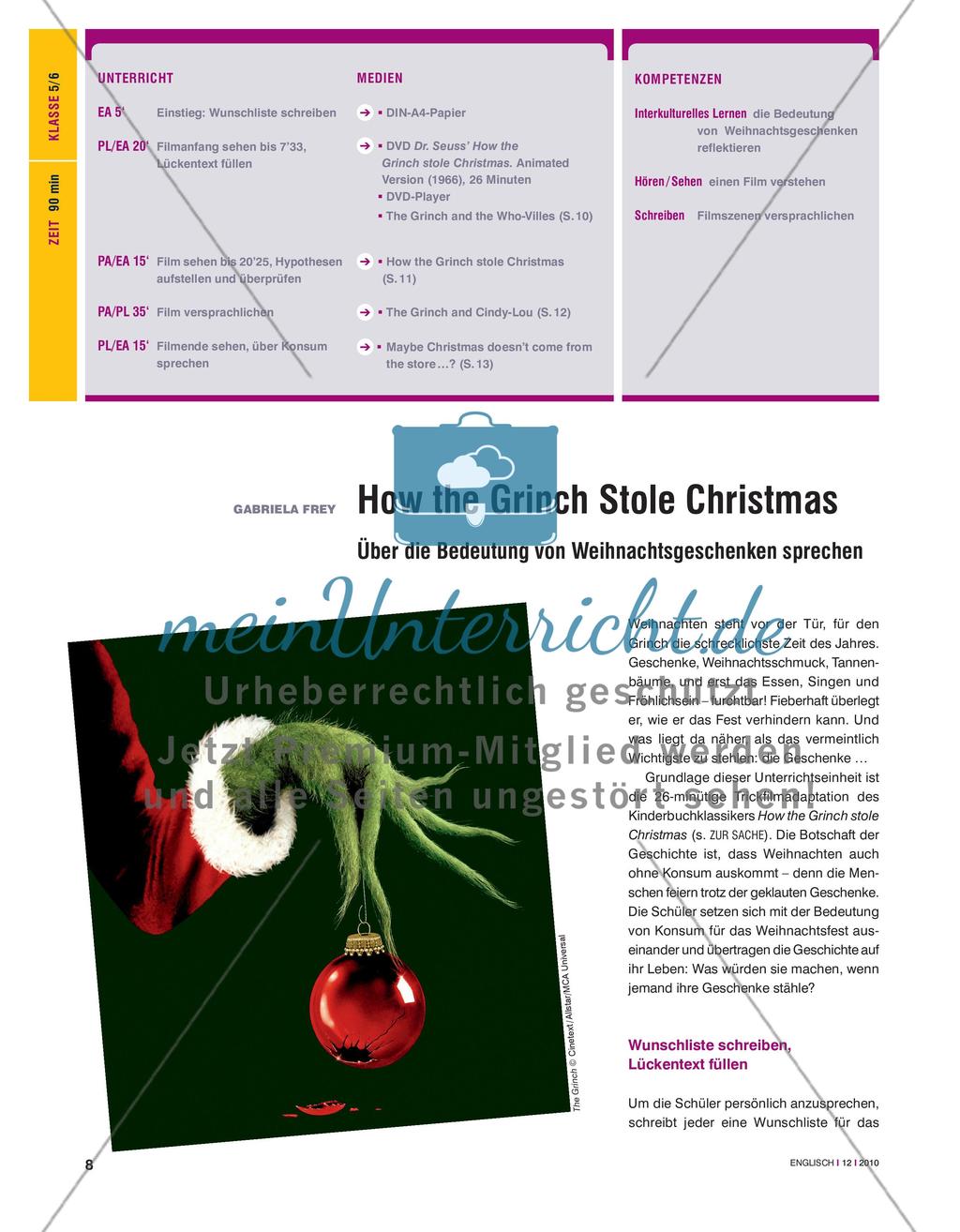 How the Grinch Stole Christmas Preview 1