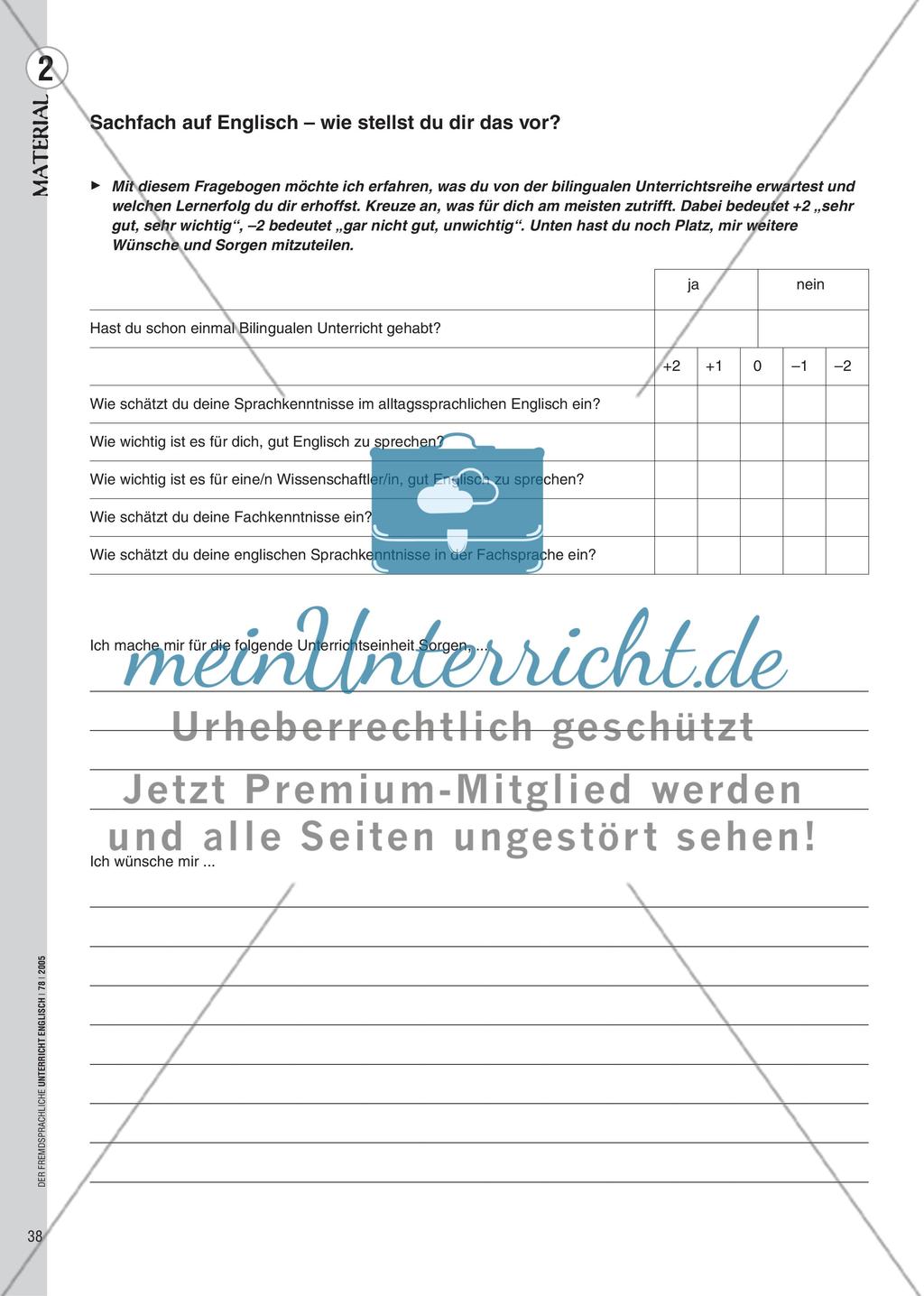A Twist of Fate - Die Doppelhelix im bilingualen Chemieunterricht Preview 5