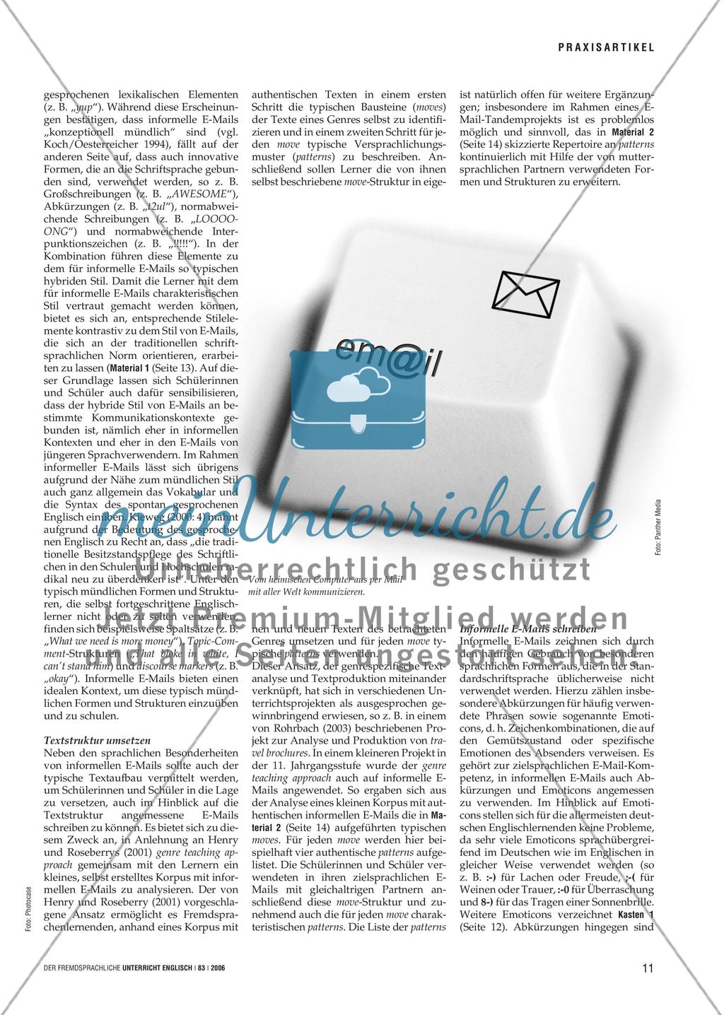 You’ve Got Mail ;-) - E-Mails verfassen, Internet-Englisch verwenden Preview 2