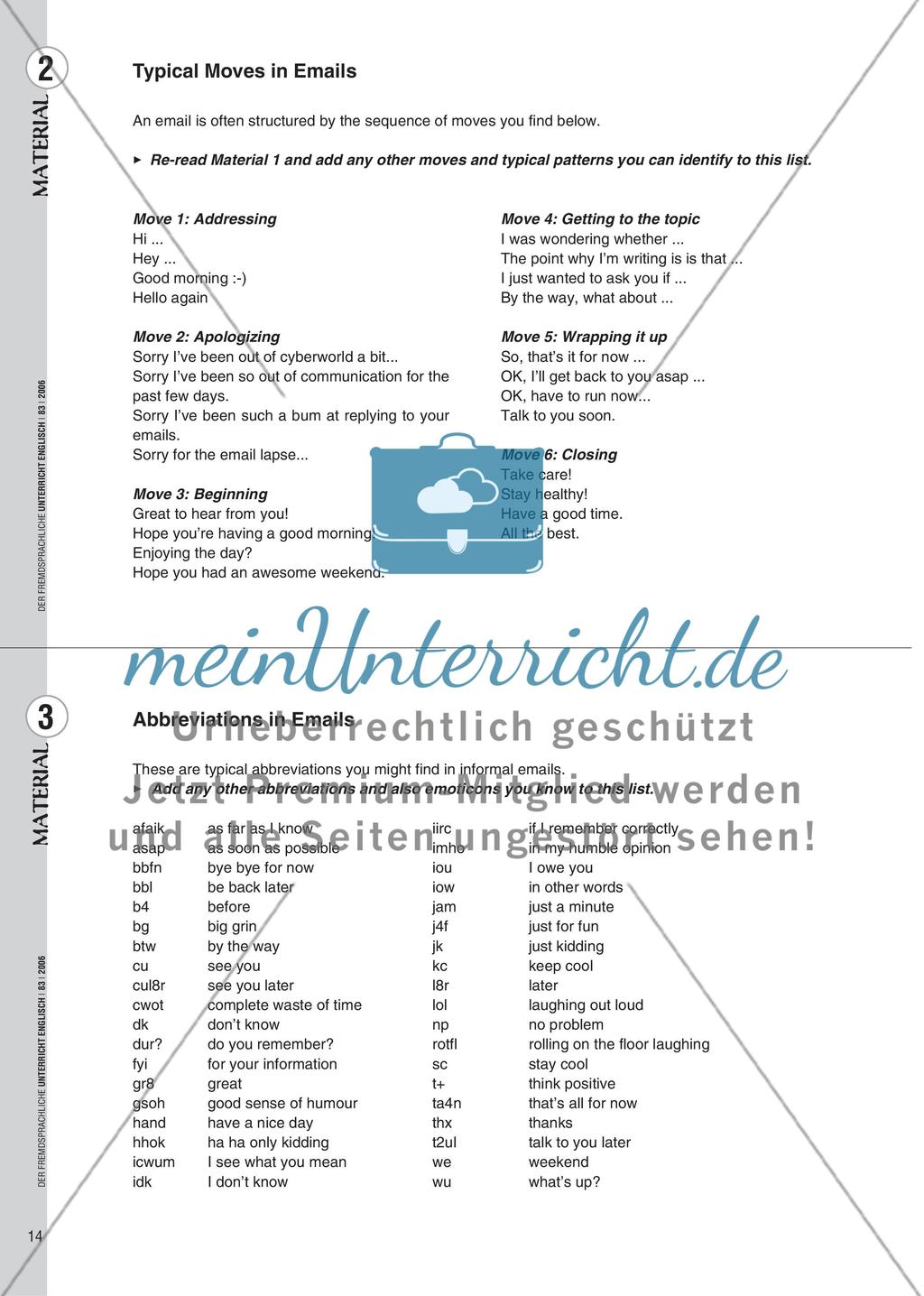 You’ve Got Mail ;-) - E-Mails verfassen, Internet-Englisch verwenden Preview 5