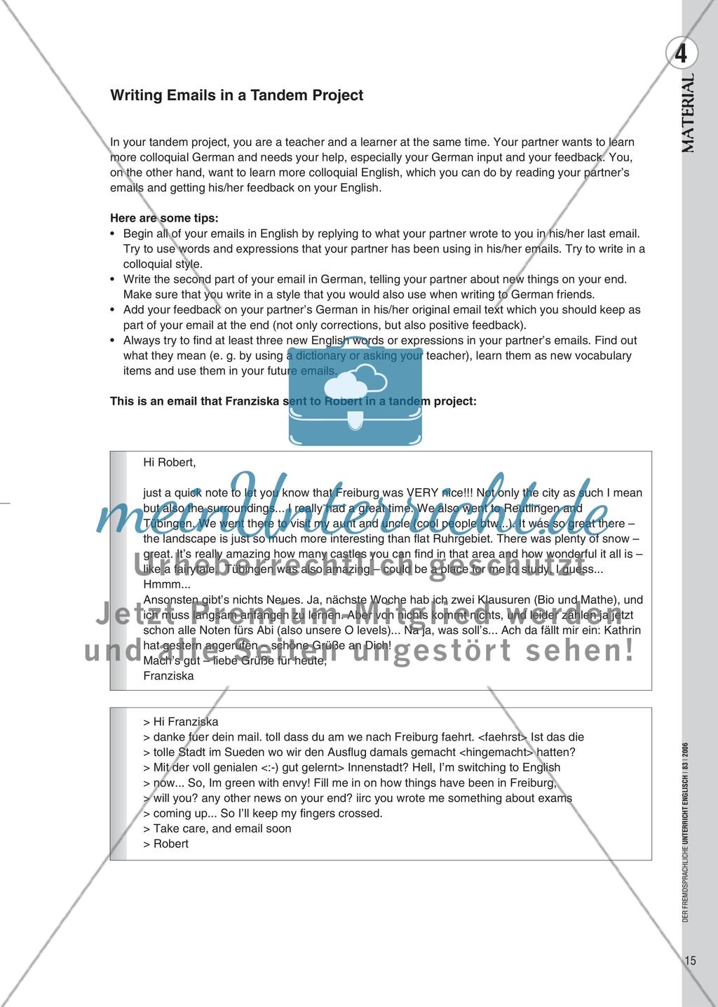 You’ve Got Mail ;-) - E-Mails verfassen, Internet-Englisch verwenden Preview 6
