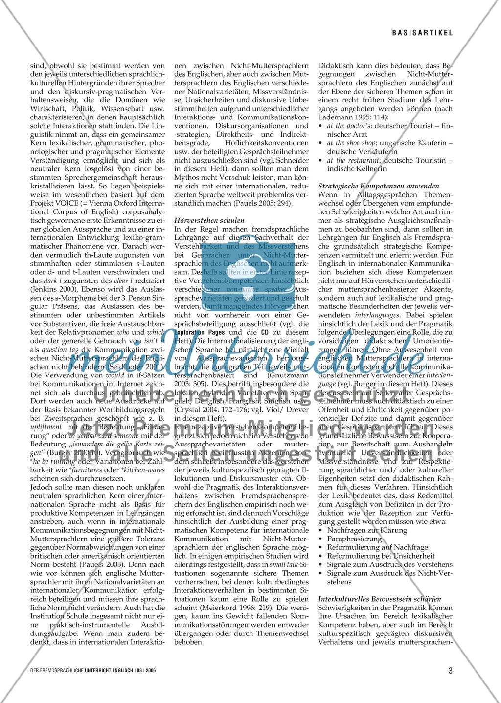 Whose English Is It, Anyway? - Englisch als Lingua franca unterrichten Preview 2