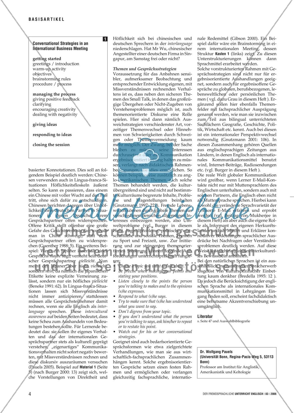 Whose English Is It, Anyway? - Englisch als Lingua franca unterrichten Preview 3
