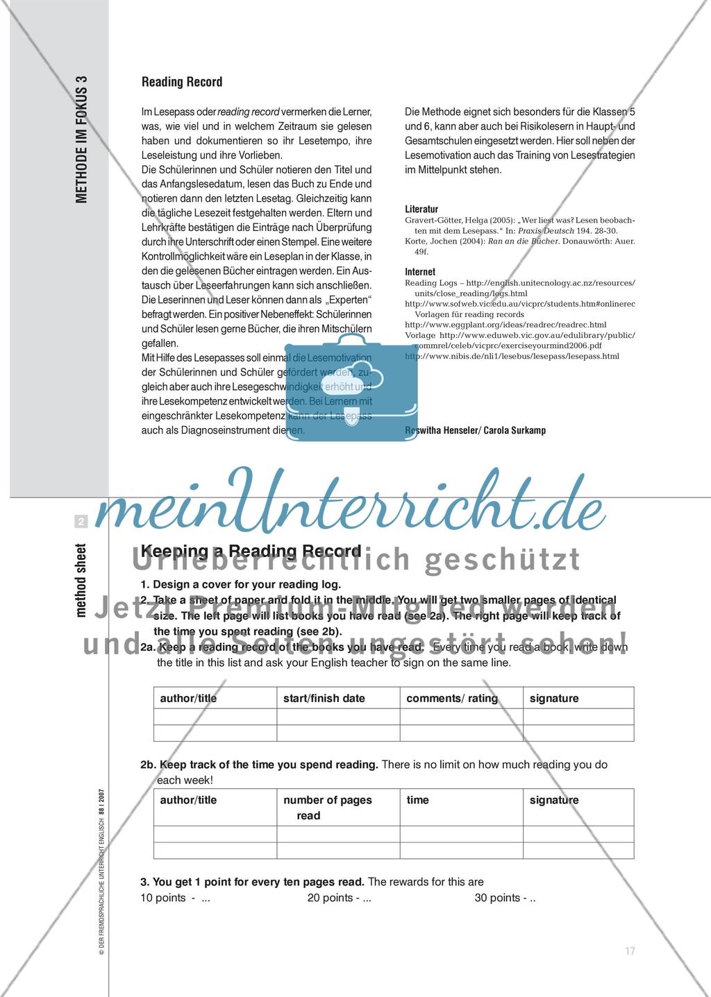 Lesen individualisieren Preview 2