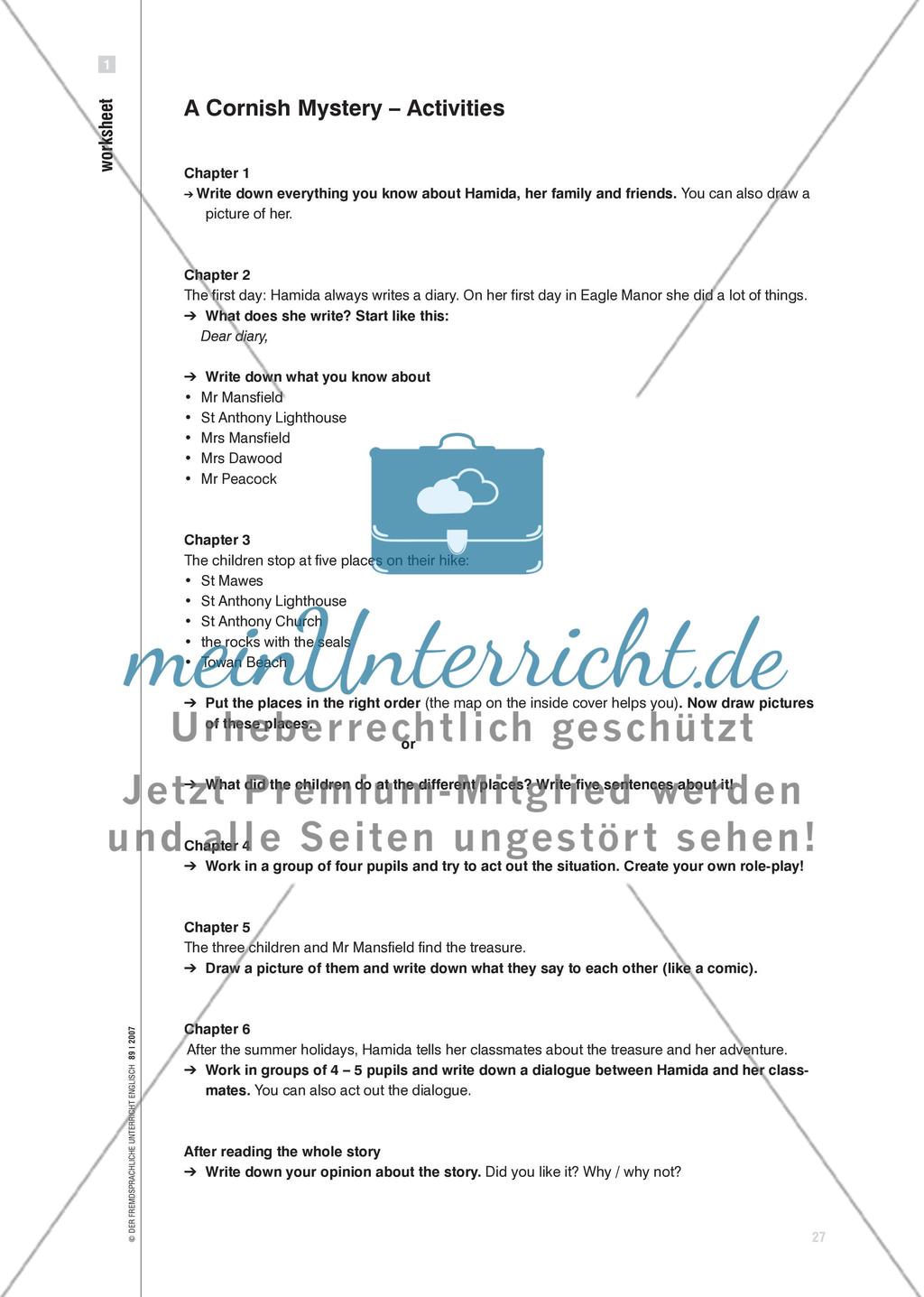 Mit Schlafsack und Taschenlampe - Eine englische Lesenacht in der Schule verbringen Preview 4