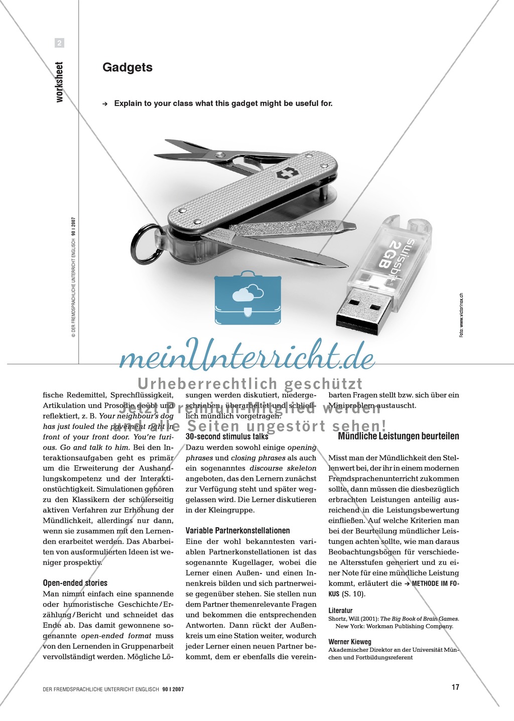 Sprechaufgaben konzipieren: Praxisartikel Preview 4
