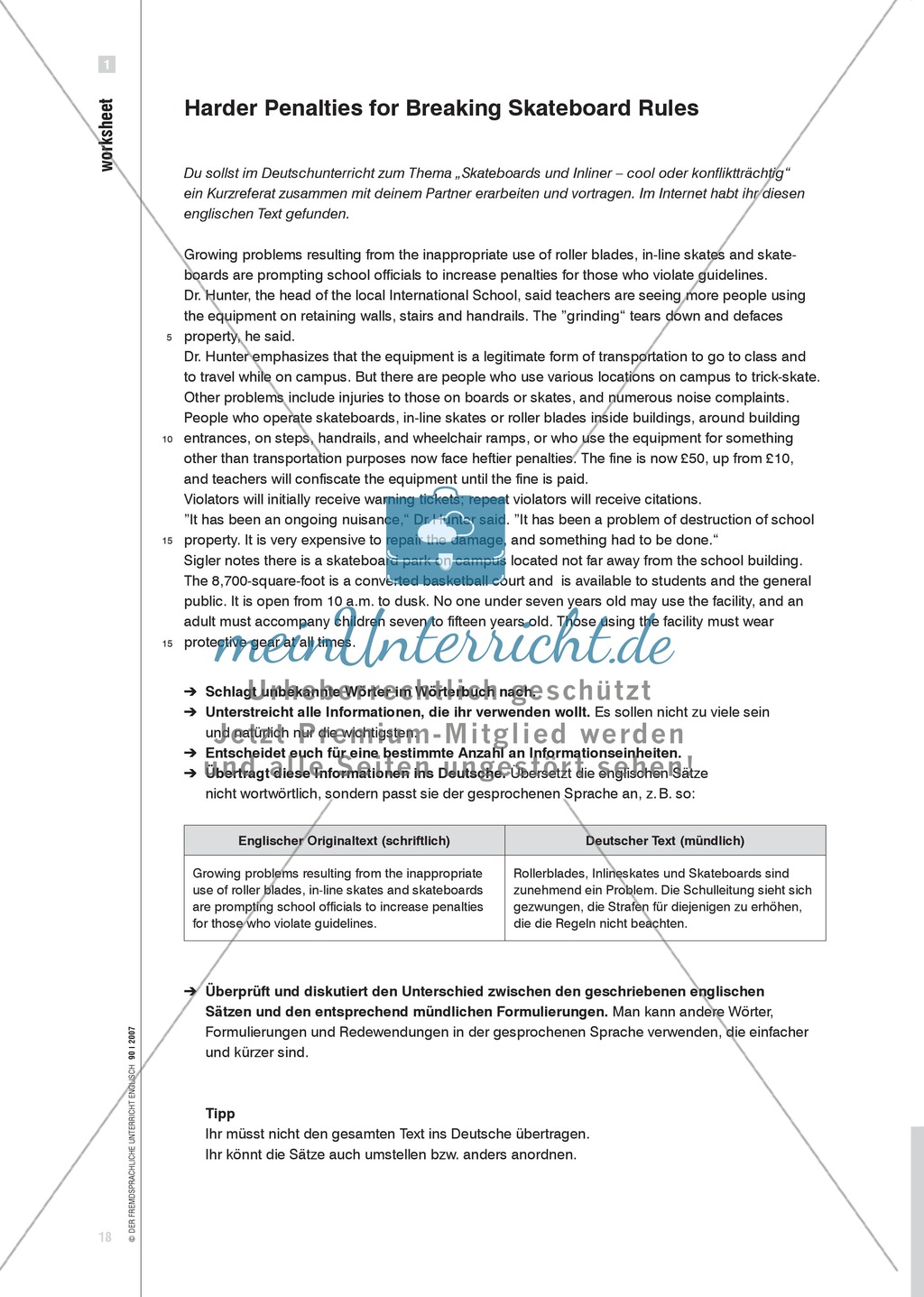 Sprechaufgaben konzipieren: Praxisartikel Preview 5