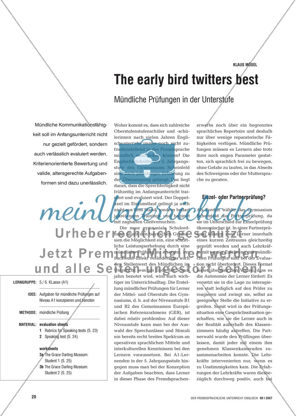 The early bird twitters best Preview 1