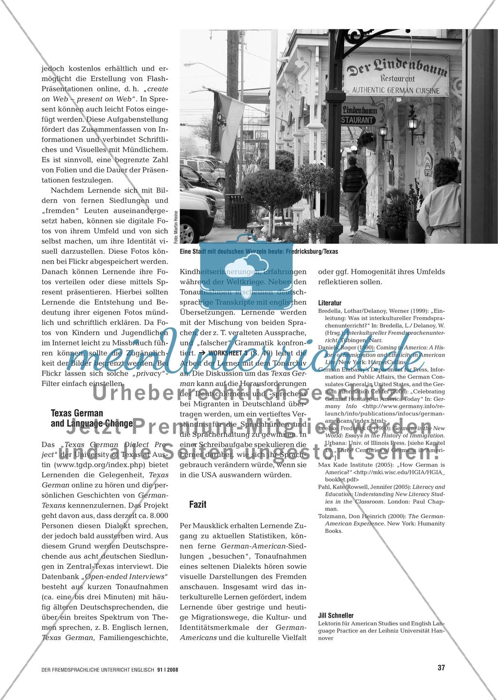 German-Americans West of the Mississippi River - Eine webbasierte Entdeckungsreise Preview 3