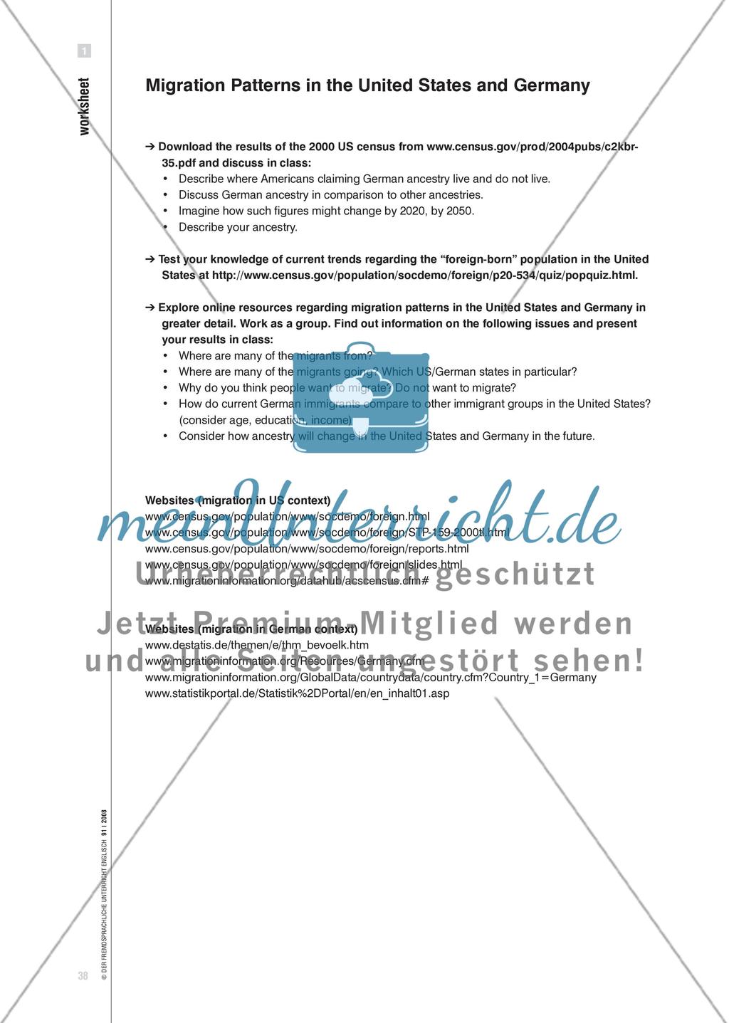 German-Americans West of the Mississippi River - Eine webbasierte Entdeckungsreise Preview 4