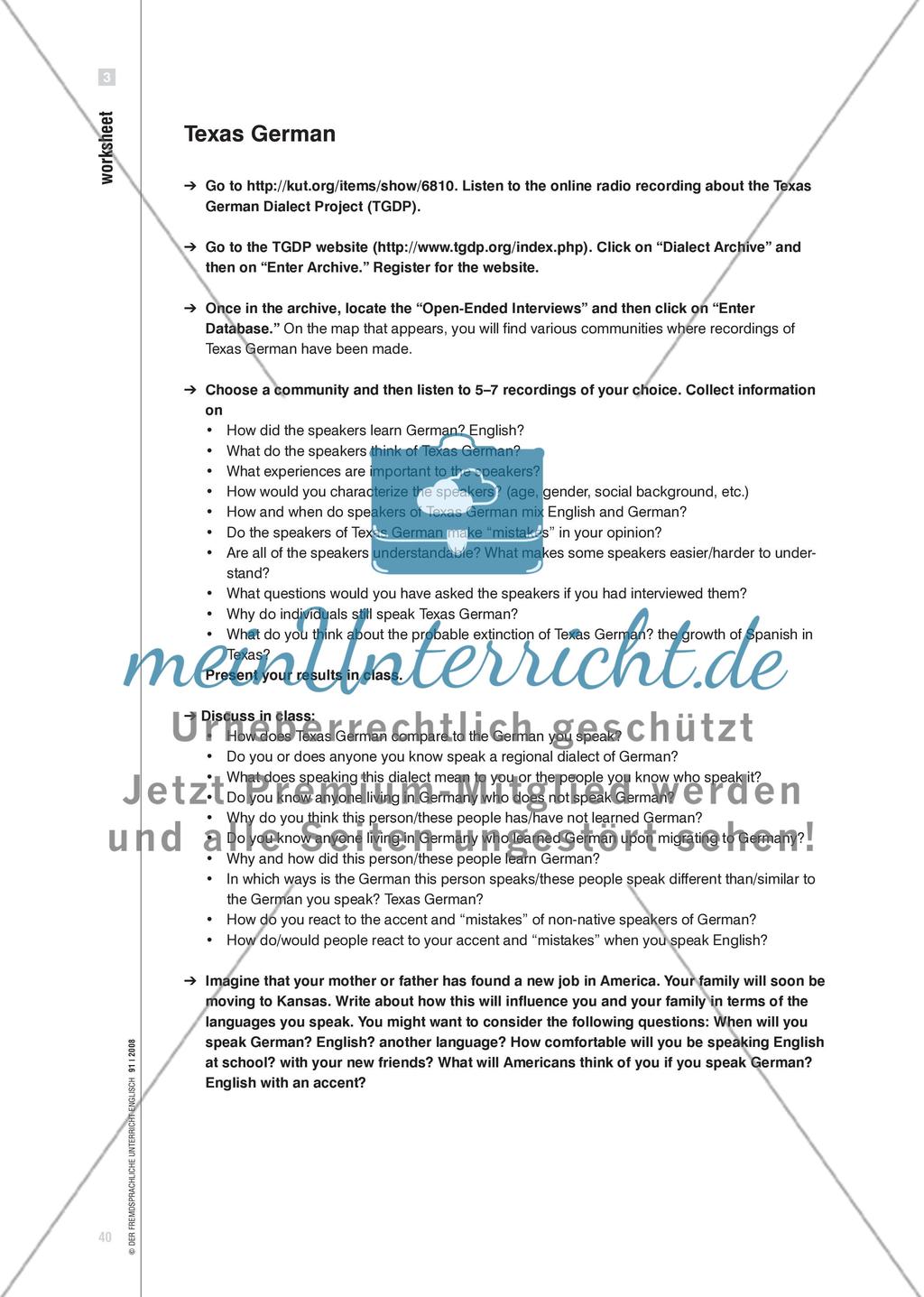 German-Americans West of the Mississippi River - Eine webbasierte Entdeckungsreise Preview 6