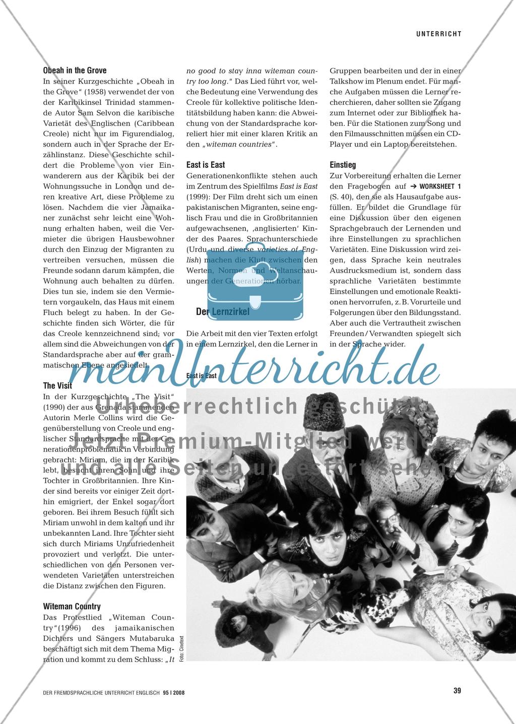 “Boy, we not back home in Jamaica now, you know” - Den Zusammenhang von Sprache und Identität erkunden Preview 2