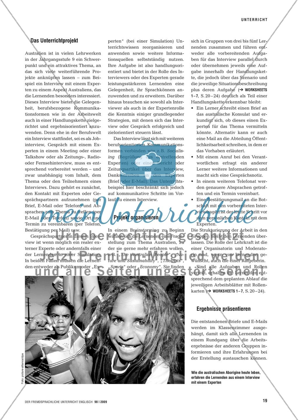 Can I Leave a Message, Please? - Ein Experteninterview zum Thema Australien arrangieren Preview 2