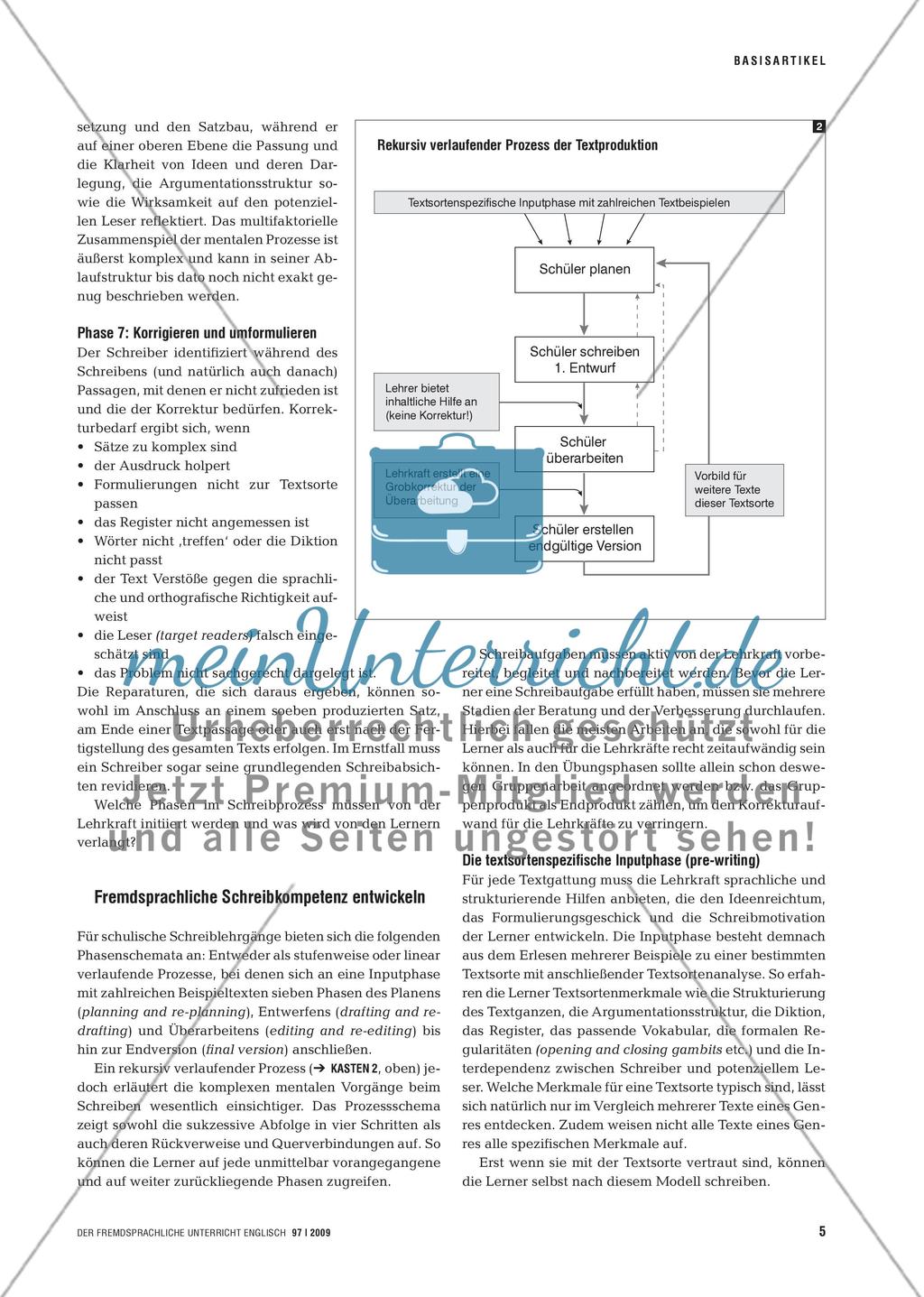 Schreibprozesse gestalten, Schreibkompetenz entwickeln Preview 4