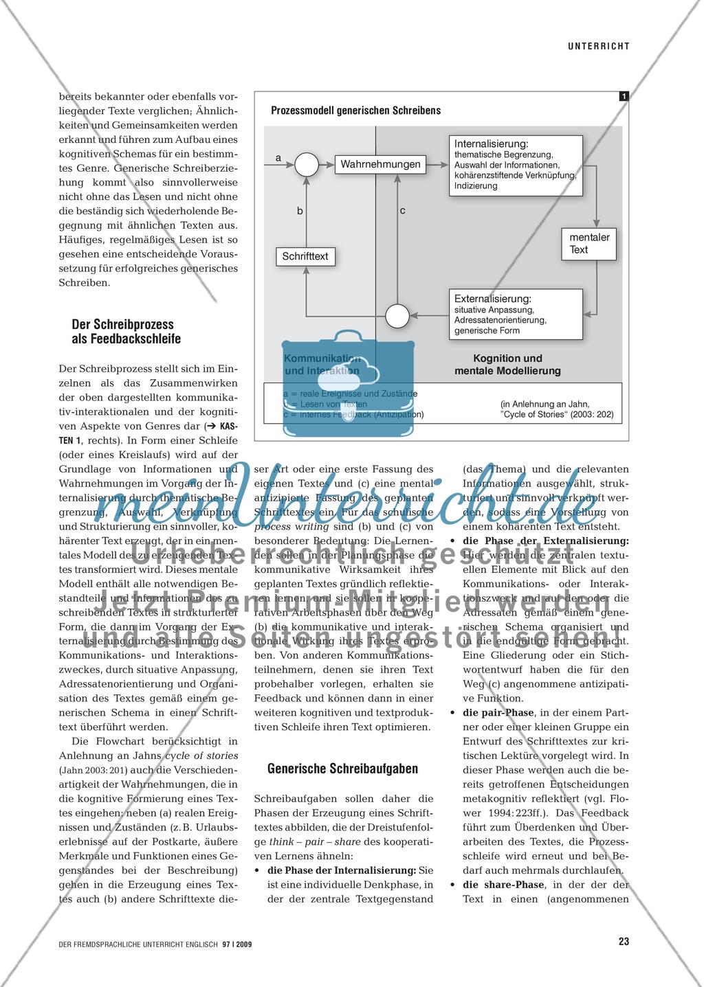 This Is What My Day Is Like … - Generische Schreibaufgaben, Diskursfähigkeit und generisches Lernen Preview 4