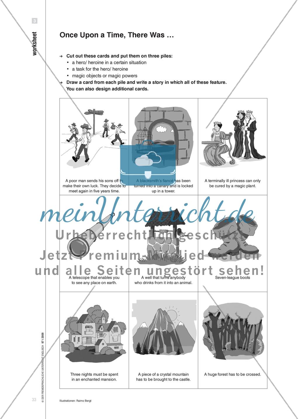 “Oh, Grandma, what big teeth you’ve got!” - Mit Märchen kreatives Schreiben entwickeln Preview 8