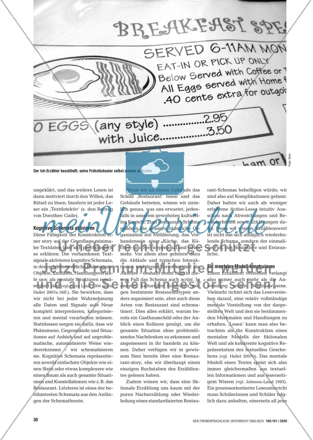 Story chunks - Ein Leseexperiment zur Förderung des Leseverstehens durch kulturelles Wissen Preview 4