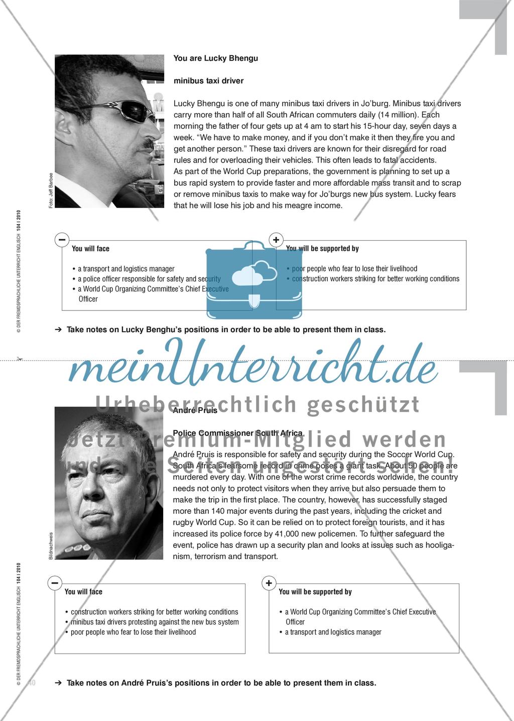 The Cup of Good Hope - In einem Rollenspiel politische Entscheidungsprozesse erproben Preview 7