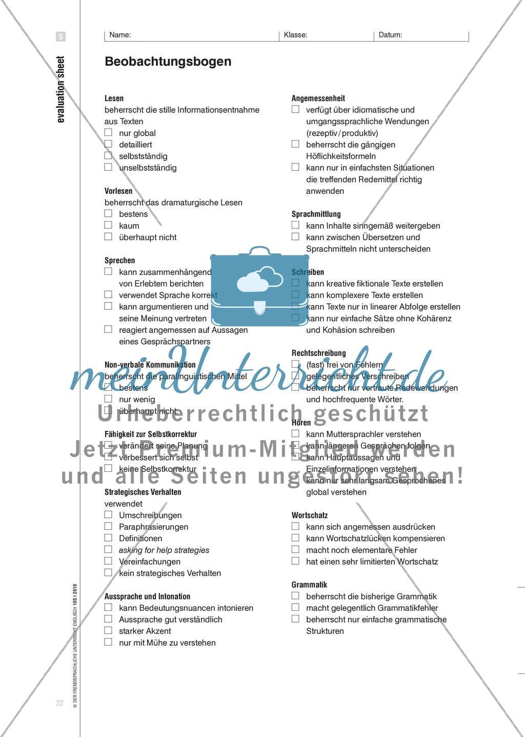 Kompetenzen diagnostizieren Preview 7