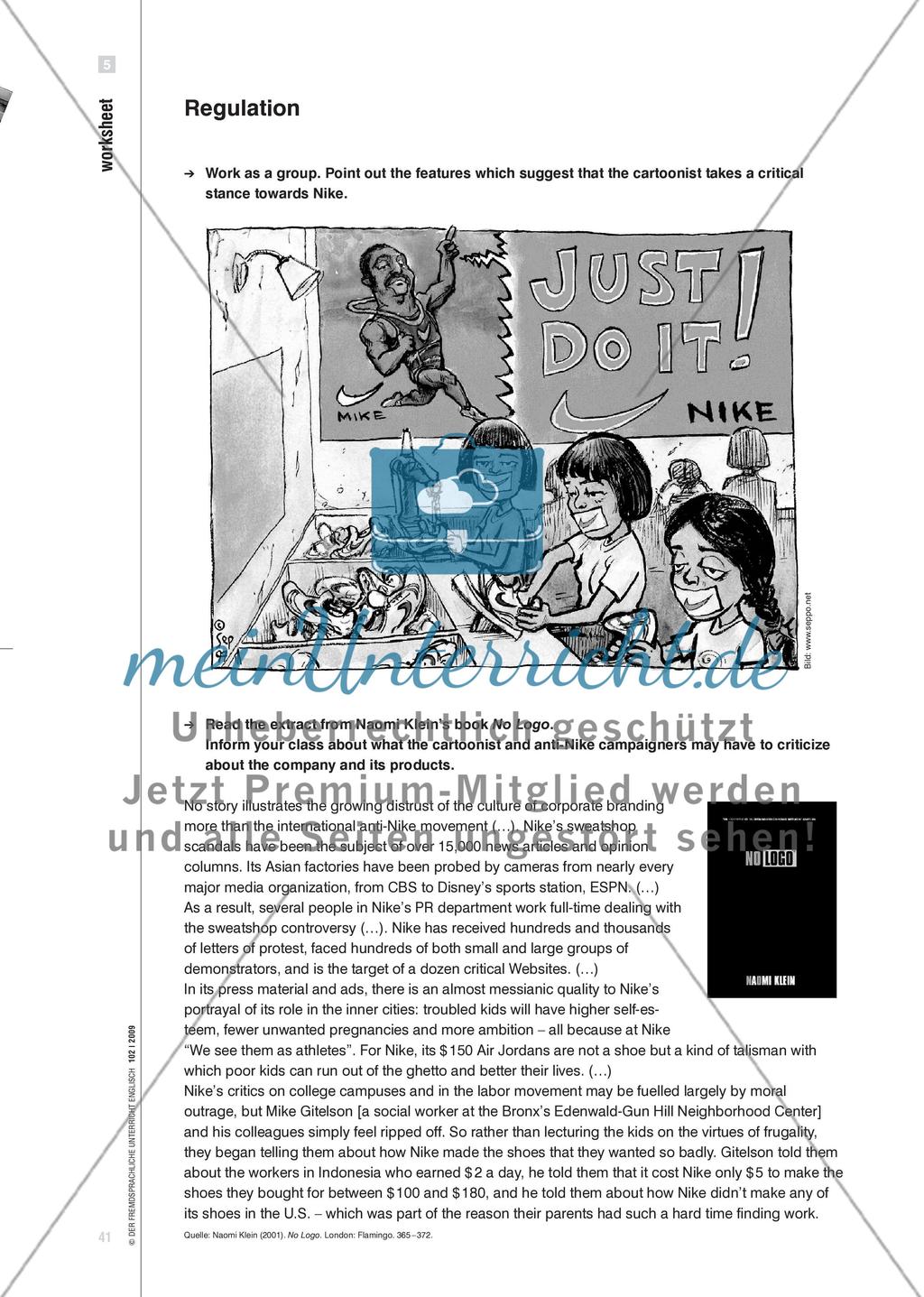 Cultural Studies on a Shoestring - An einem Sportschuh Prozesse kultureller Bedeutungsgebung verfolgen Preview 8