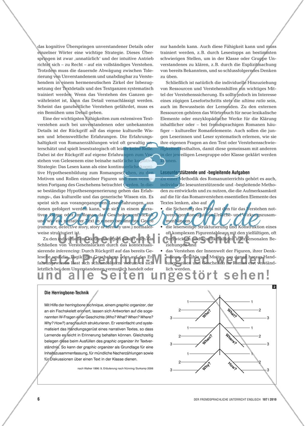 Romane lesen lernen Preview 5