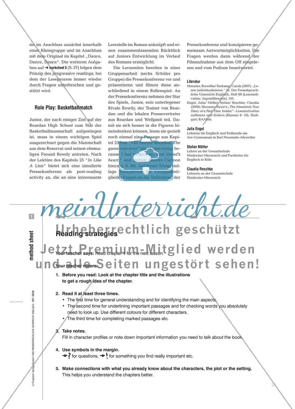 “I draw because words are too limited” - Mit Text-Bild-Kombinationen das Lesen unterstützen Preview 4