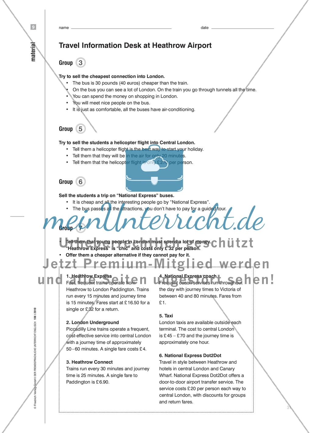 Don’t Accept a Bathroom Without a Window - Im Sprachendorf Sprechaufgaben bewältigen Preview 6